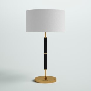 Argenta Resin Table Lamp With Natural Cream Fabric Shade**FREE DELIVERY** 