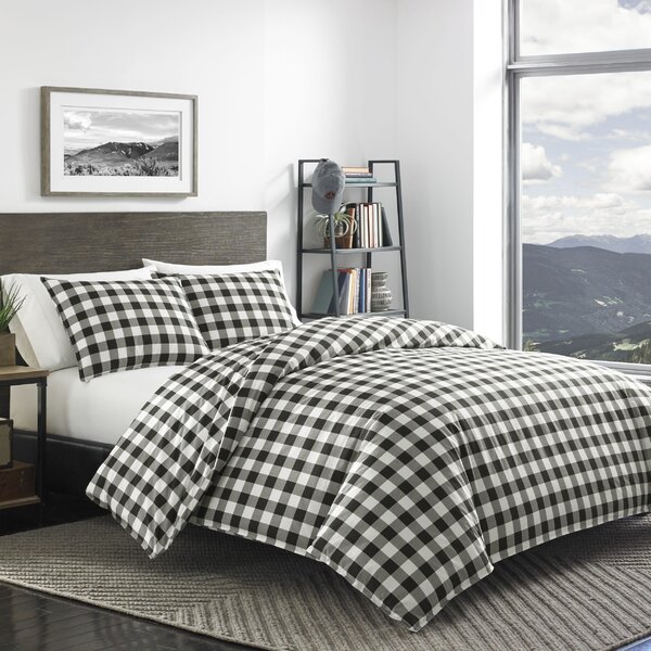 Luxury 6pc Grey & Ivory Buffalo Plaid Coverlet Quilt Set AND Decorative Pillows 
