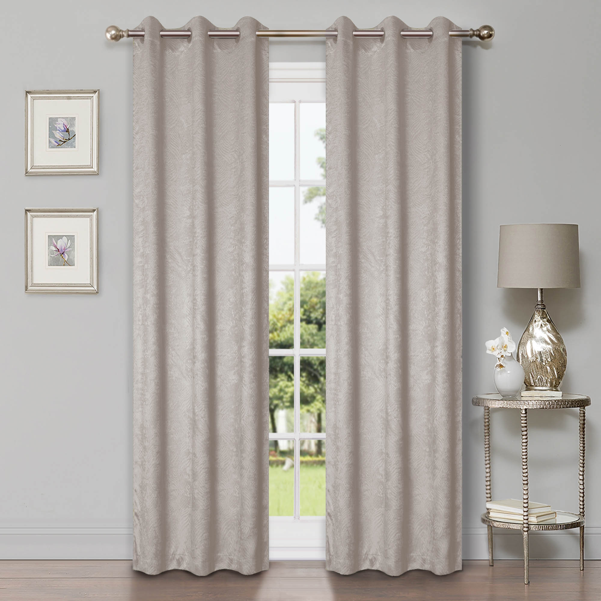Wade Logan® Vedder Polyester Room Darkening Curtain Pair & Reviews | Wayfair
