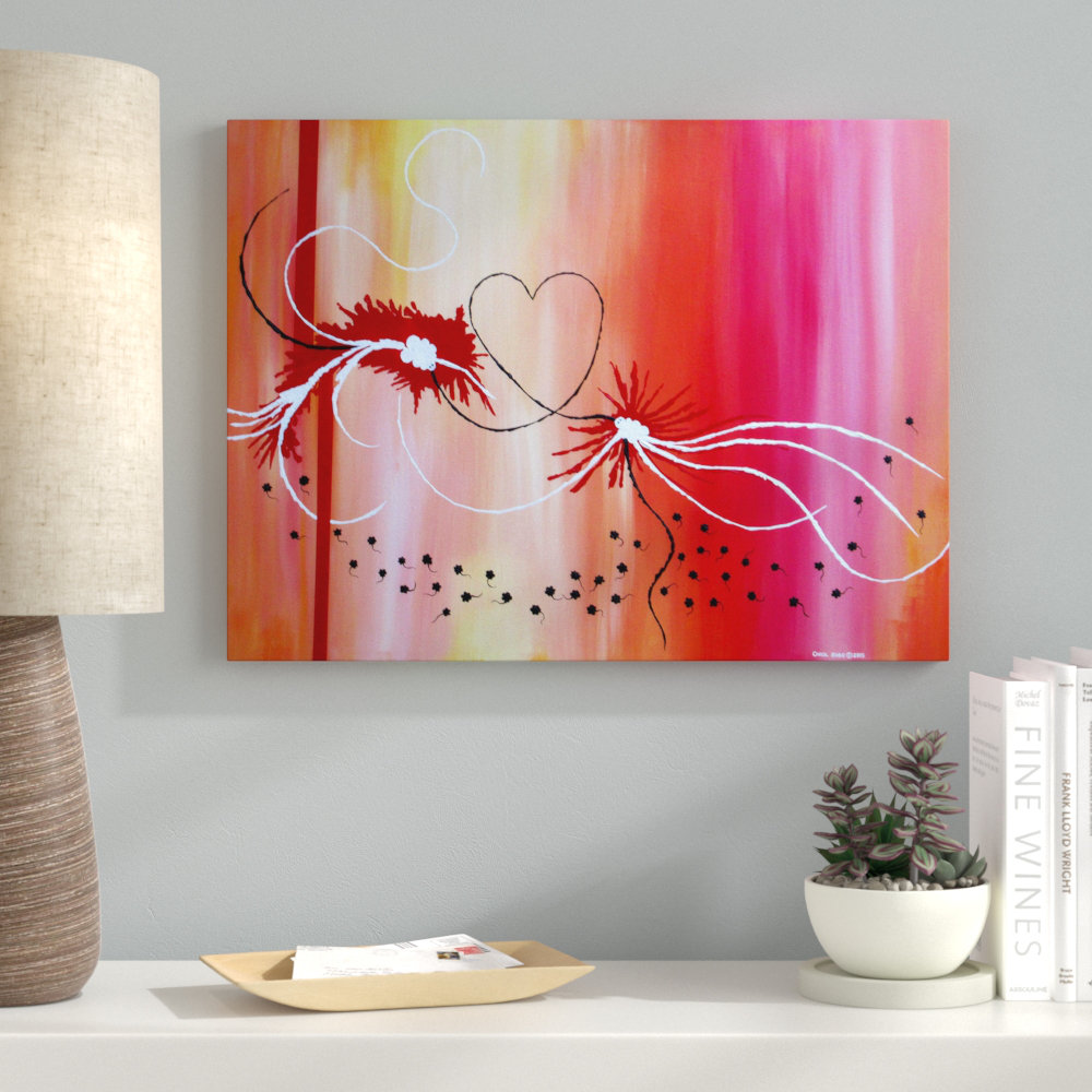 Latitude Run® Mating Dance by Carol Sabo Print on Canvas Wayfair