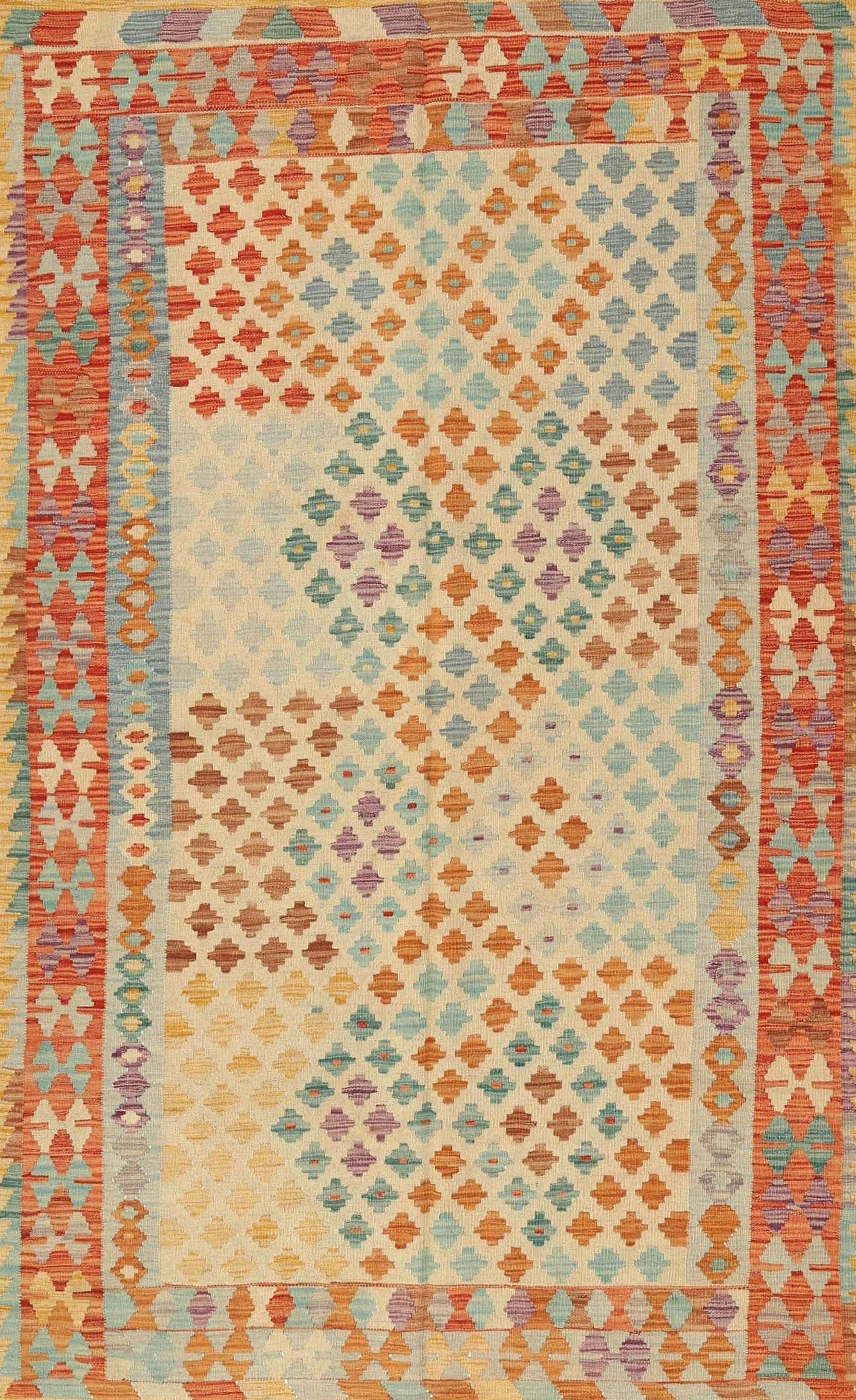 World Menagerie Mccrea HandTufted Wool Blue Area Rug Wayfair