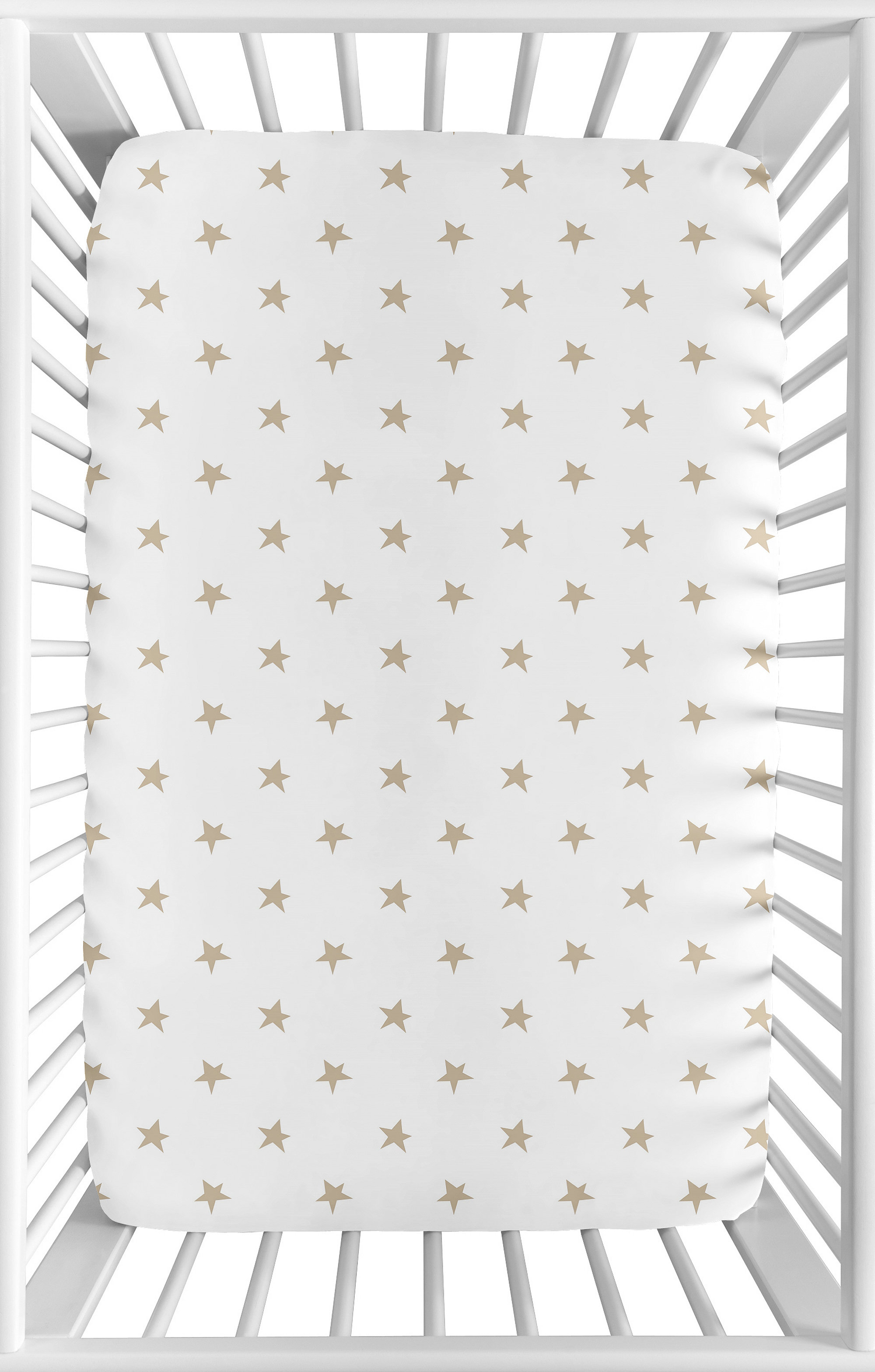 Sweet Jojo Designs Celestial Star Mini Fitted Crib Sheet & Reviews