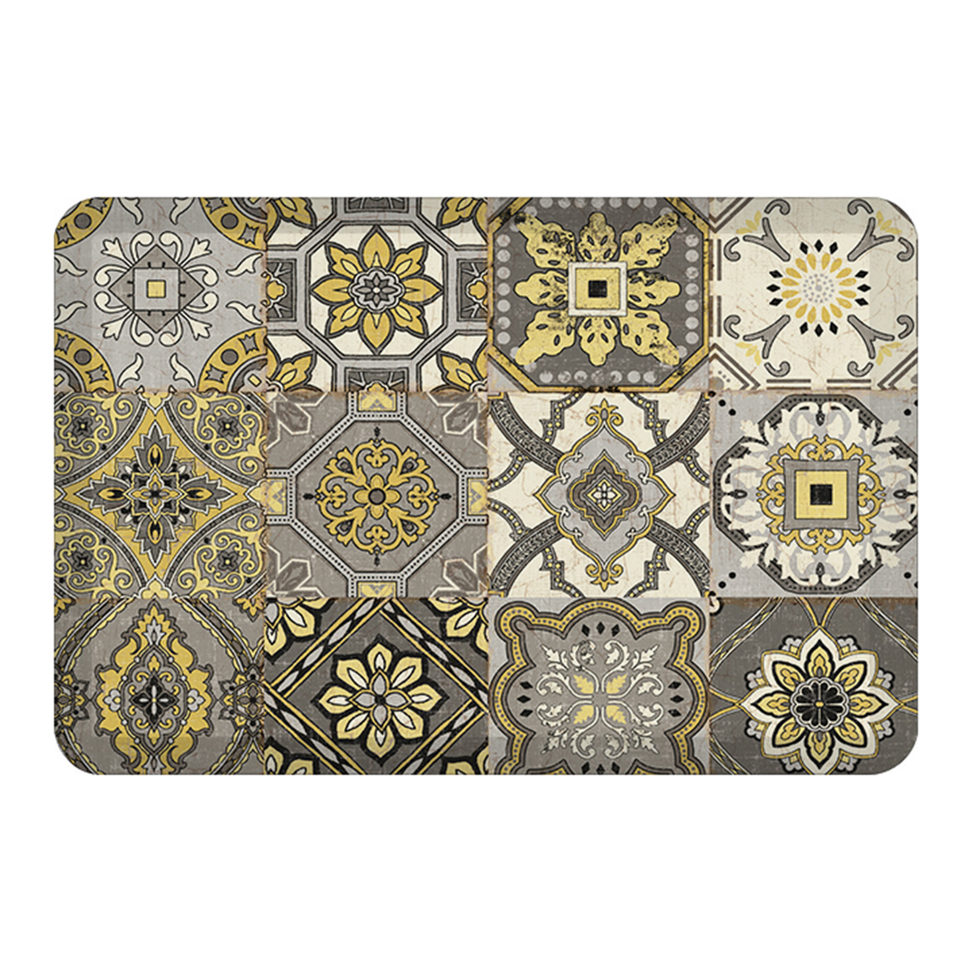 Red Barrel Studio® Akishia Granada Kitchen Mat Wayfair