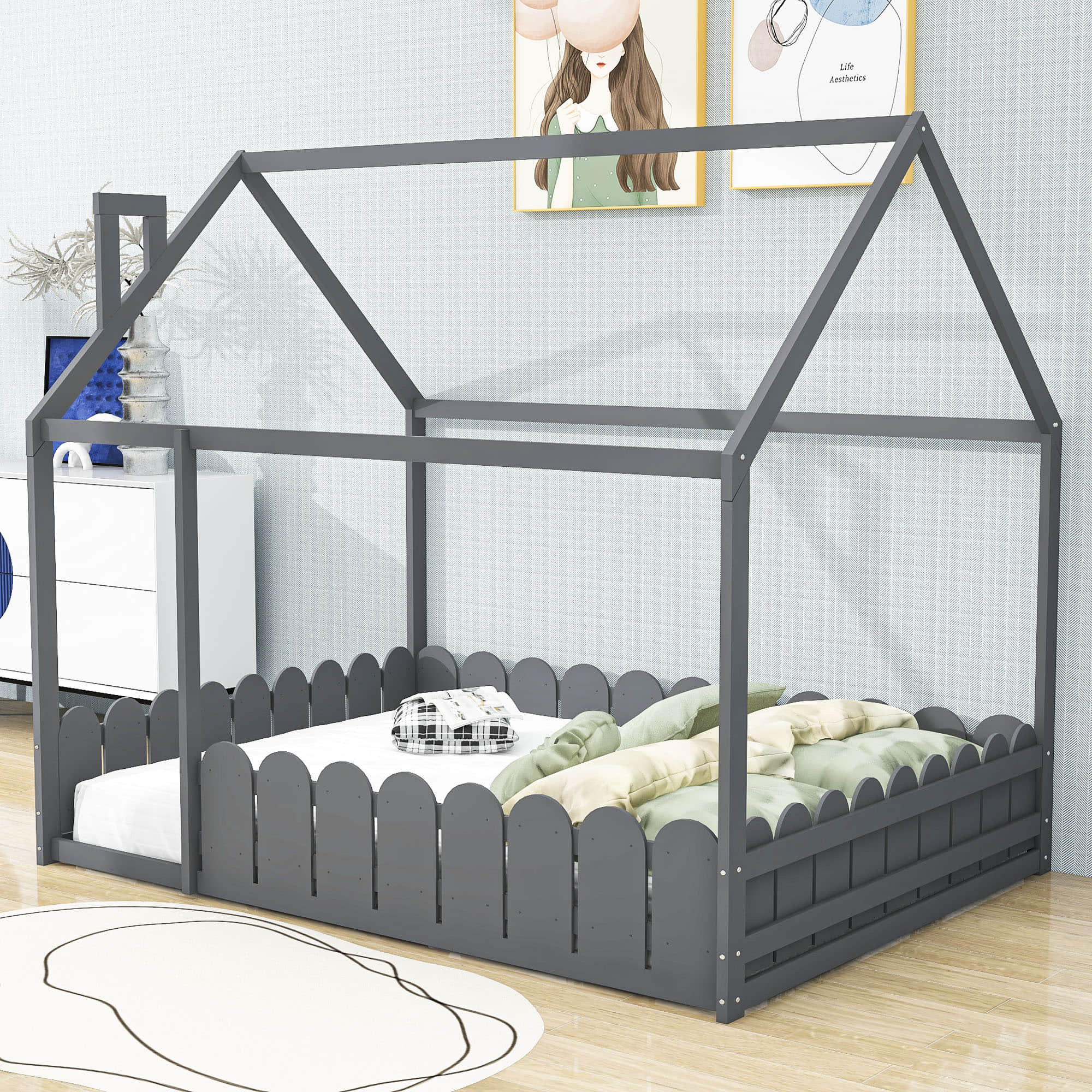 Full Size House Bed