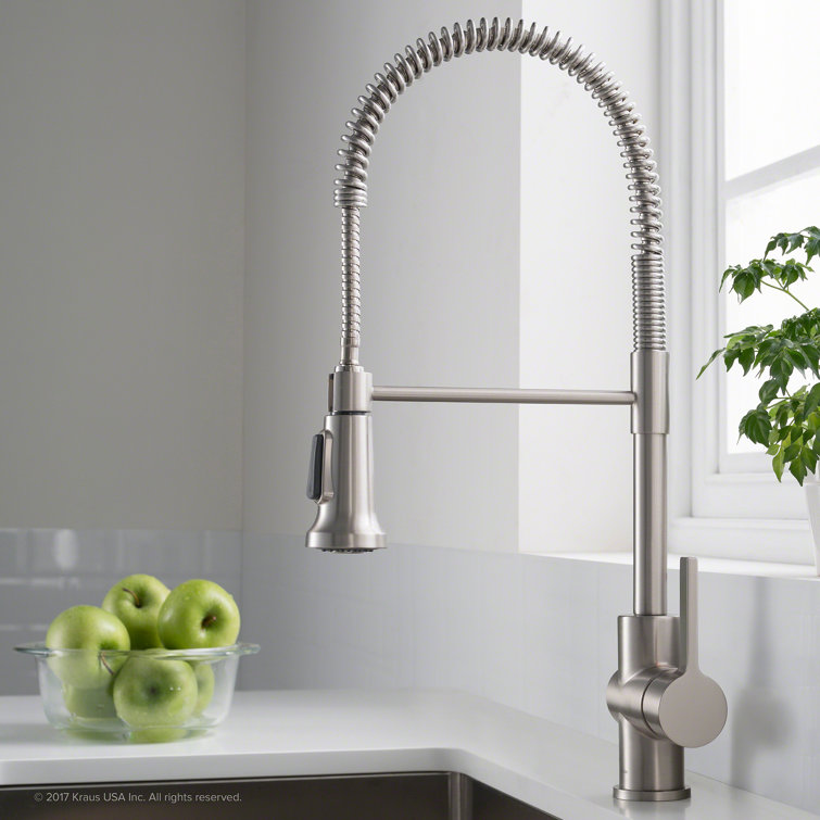 Kraus Britt™ Pull Down Touch Single Handle Kitchen Faucet ...