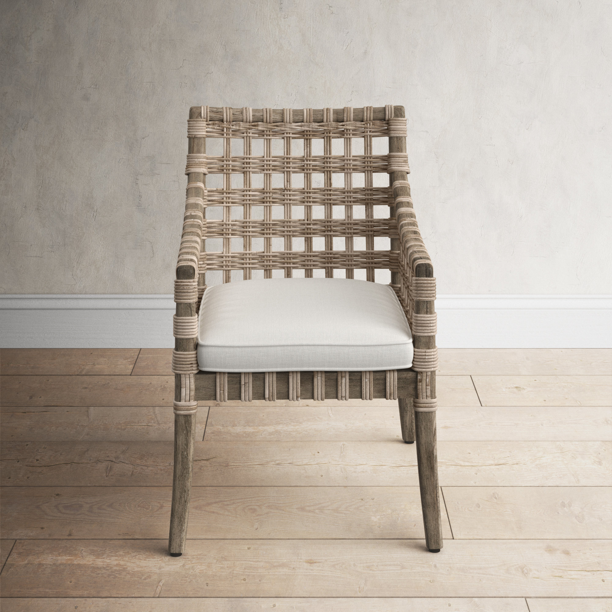 Birch Lane™ Coolidge Arm Chair in Gray & Reviews Wayfair