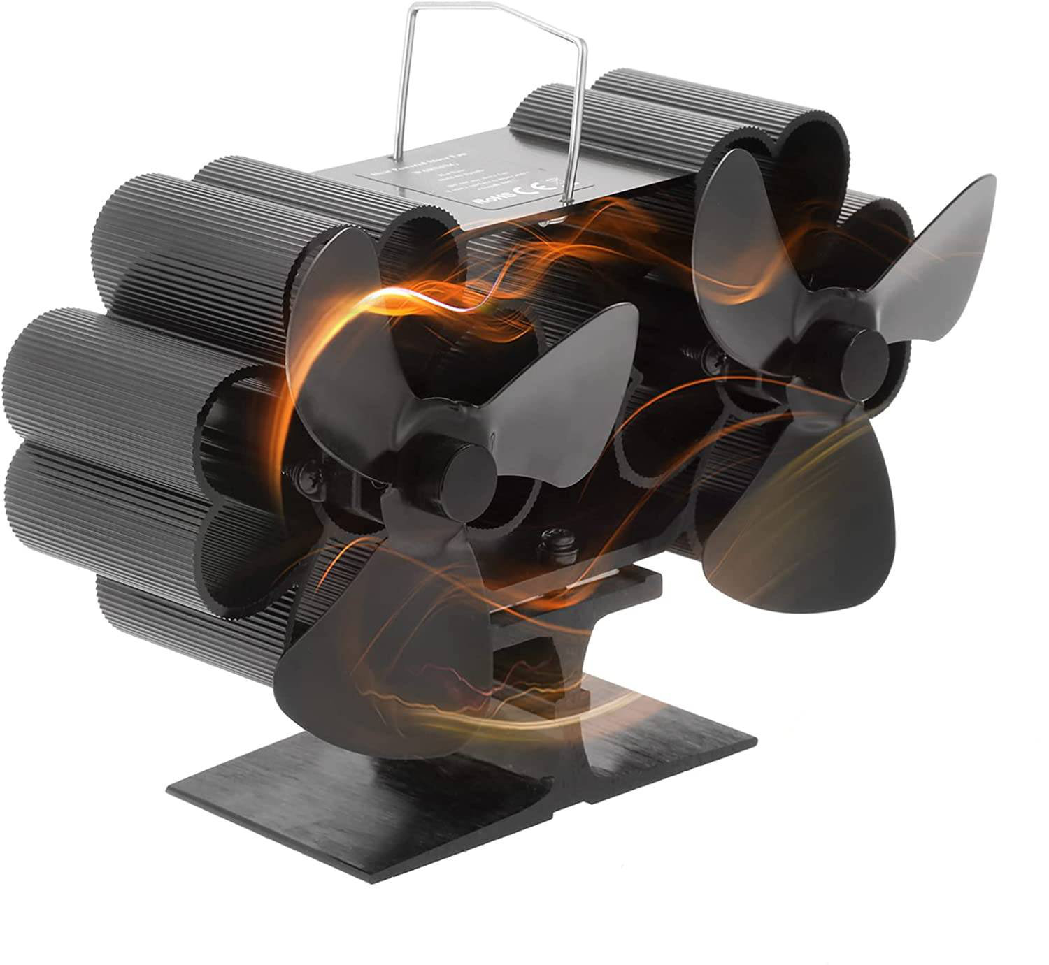 Symple Stuff Rhinegeist Double Head Heat Powered Bellow and Blower