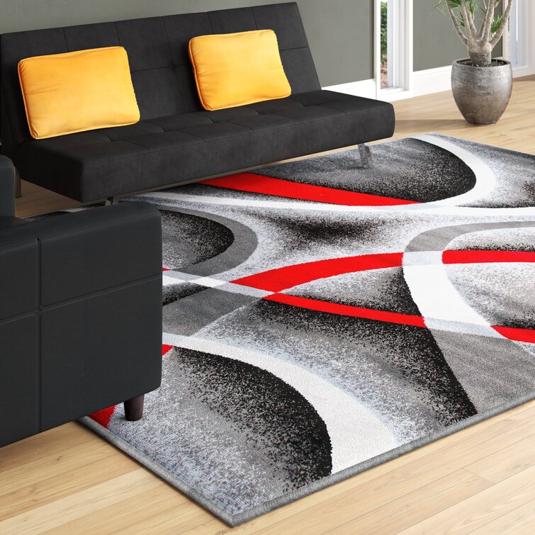 Mats Rugs Runners Different Stylish Designs Floor Rugs Mats Red Colour 120x170cm 