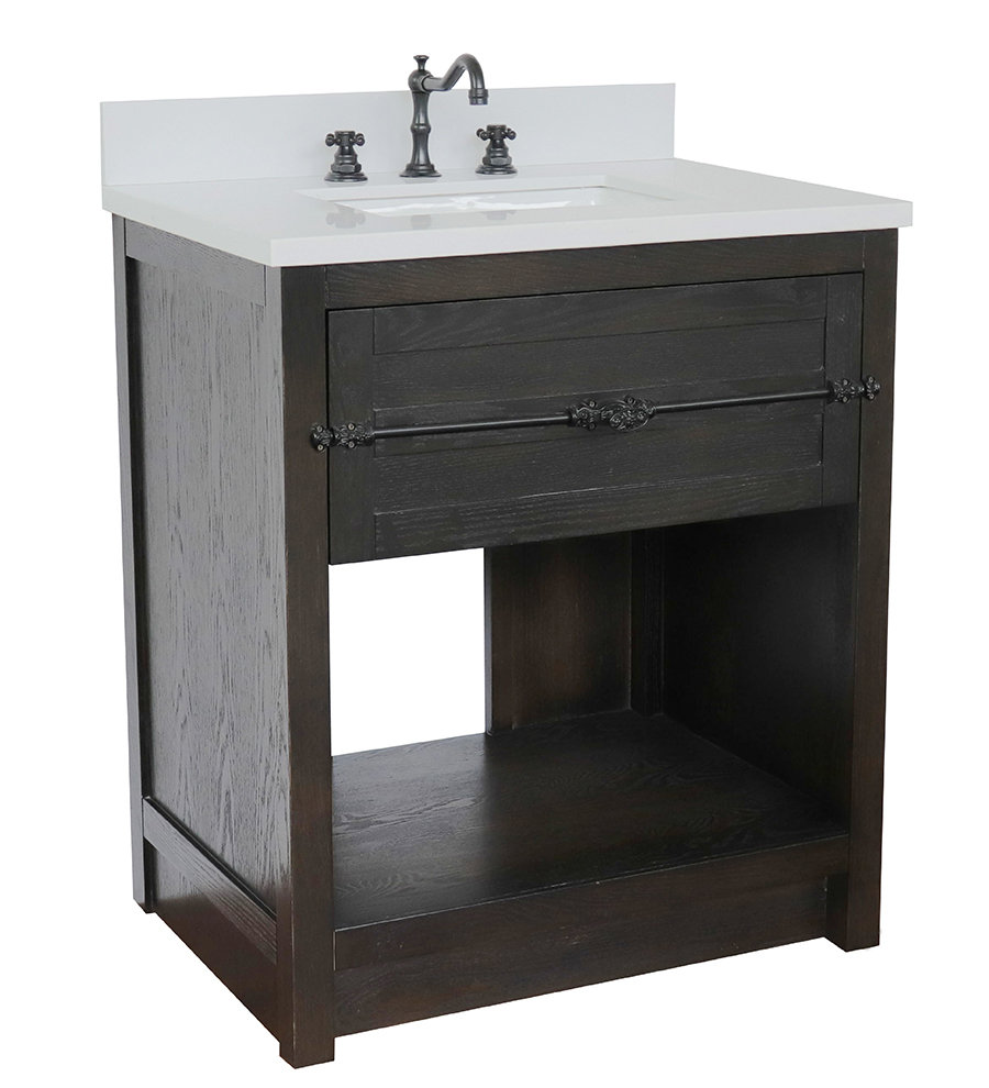 Gracie Oaks Zimmer 31" Single Bathroom Vanity Set & Reviews Wayfair