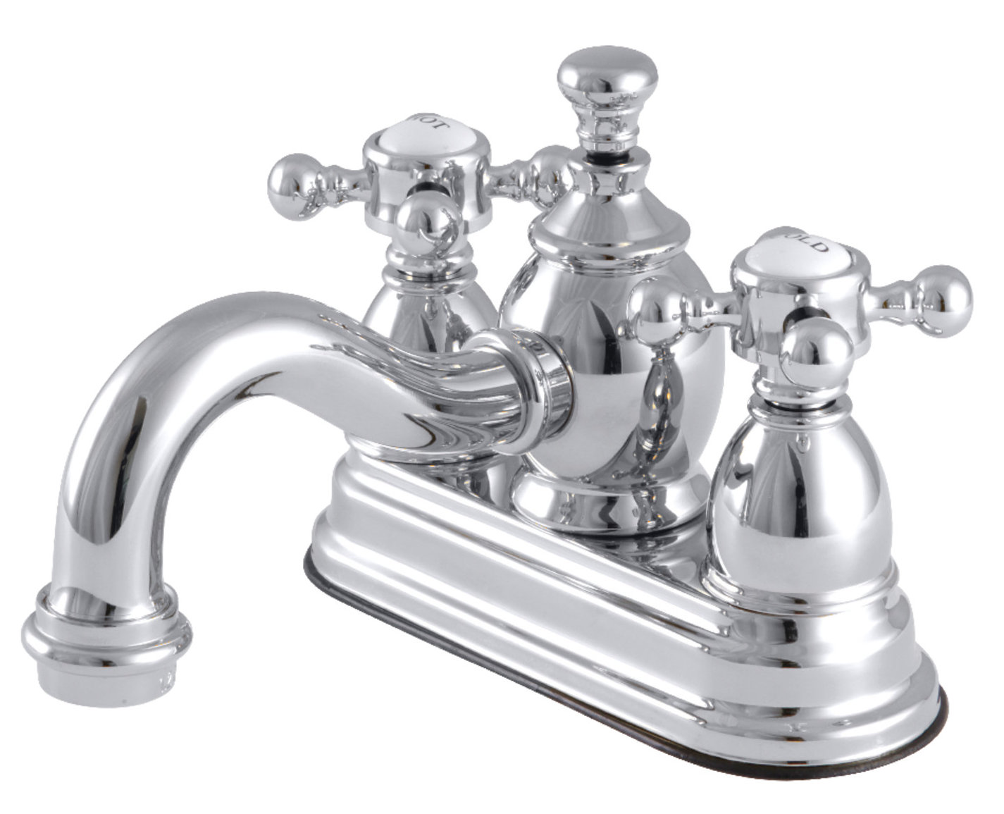 Kingston Brass English Country Lavatory Centerset Bathroom Faucet with