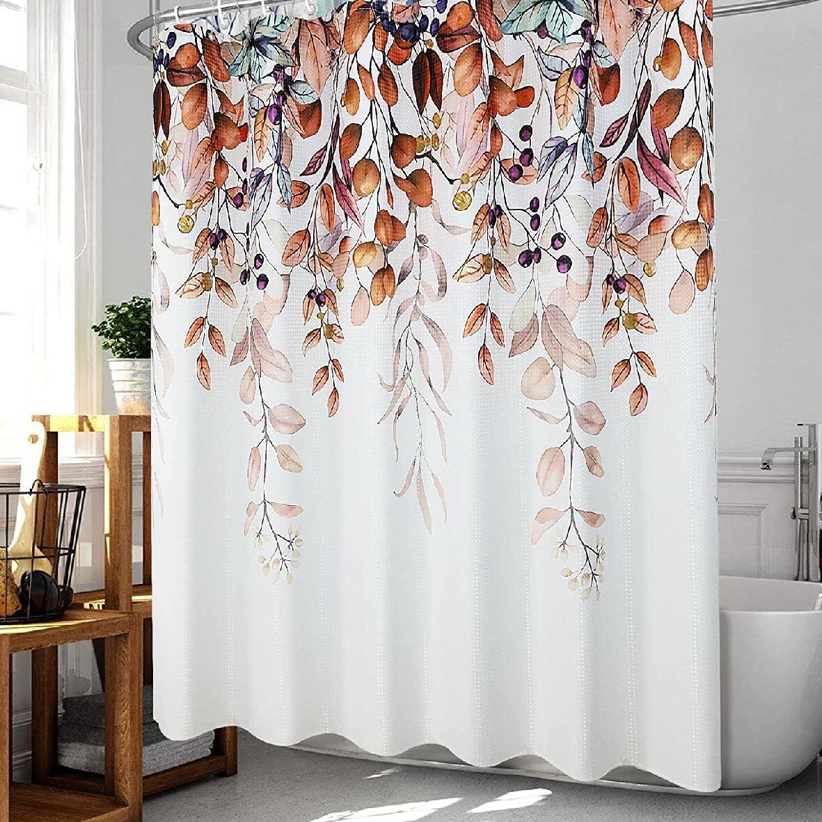 Custom tree of life Shower Curtain Bathroom Decor Fabric & 12hooks 71*71inches 