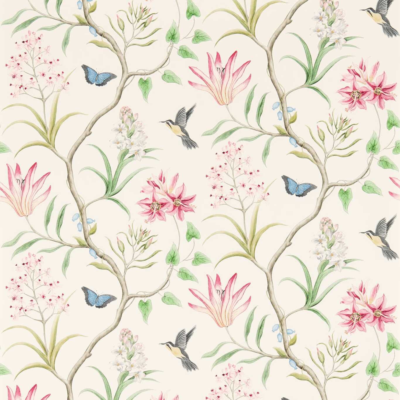 Sanderson Clementine Floral Wallpaper Roll | Perigold