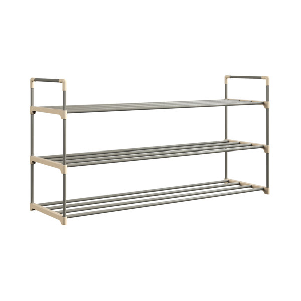 2X DIY Shoes rack Stackable 10 Tier Shoes Rack Shelf Hold 30 Pair Was $42 