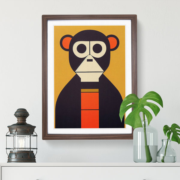 Maturi Abstract Monkey Art No.1 | Wayfair.co.uk