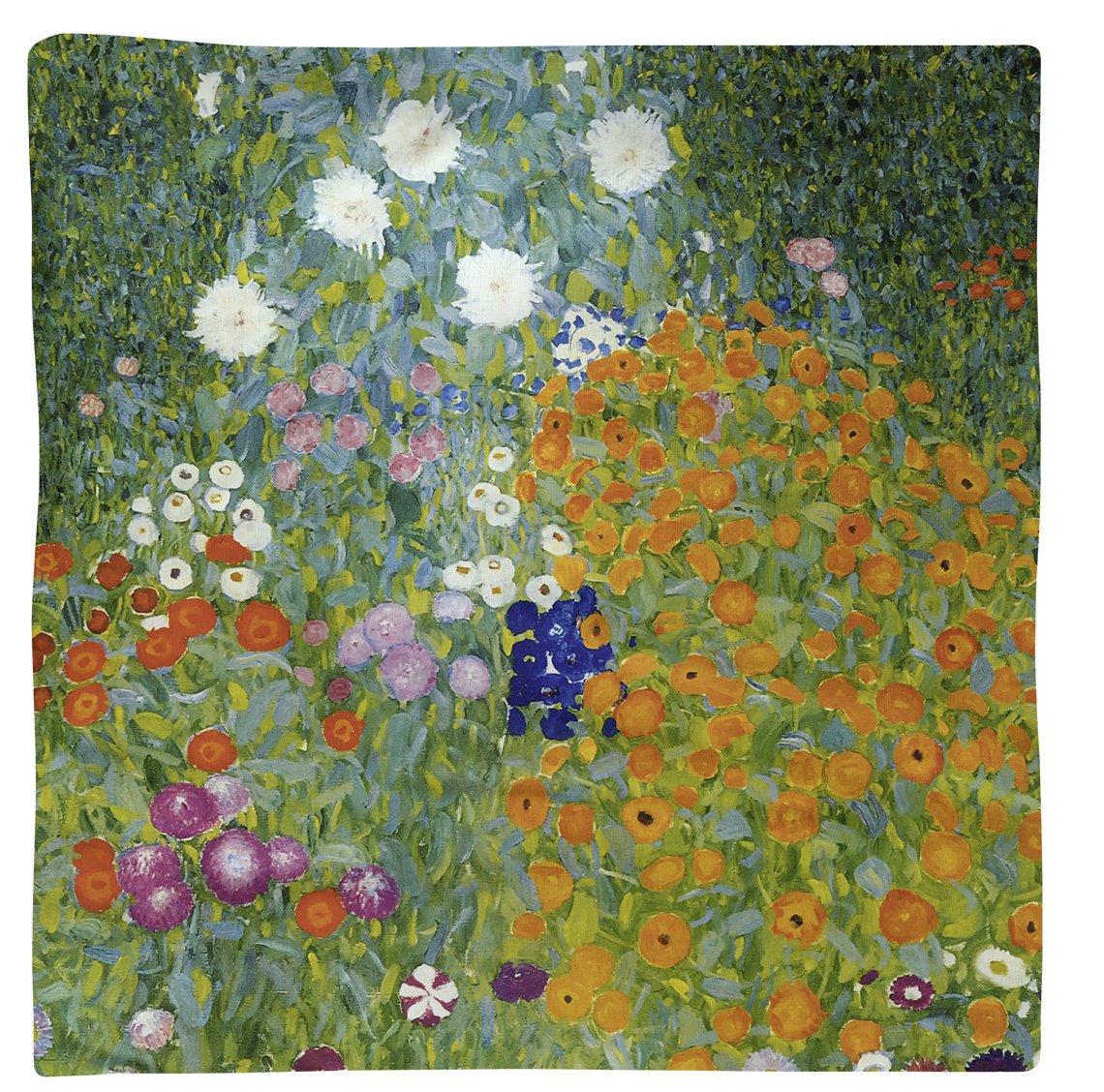 East Urban Home Gustav Klimt Cotton Floral Square Napkin Wayfair