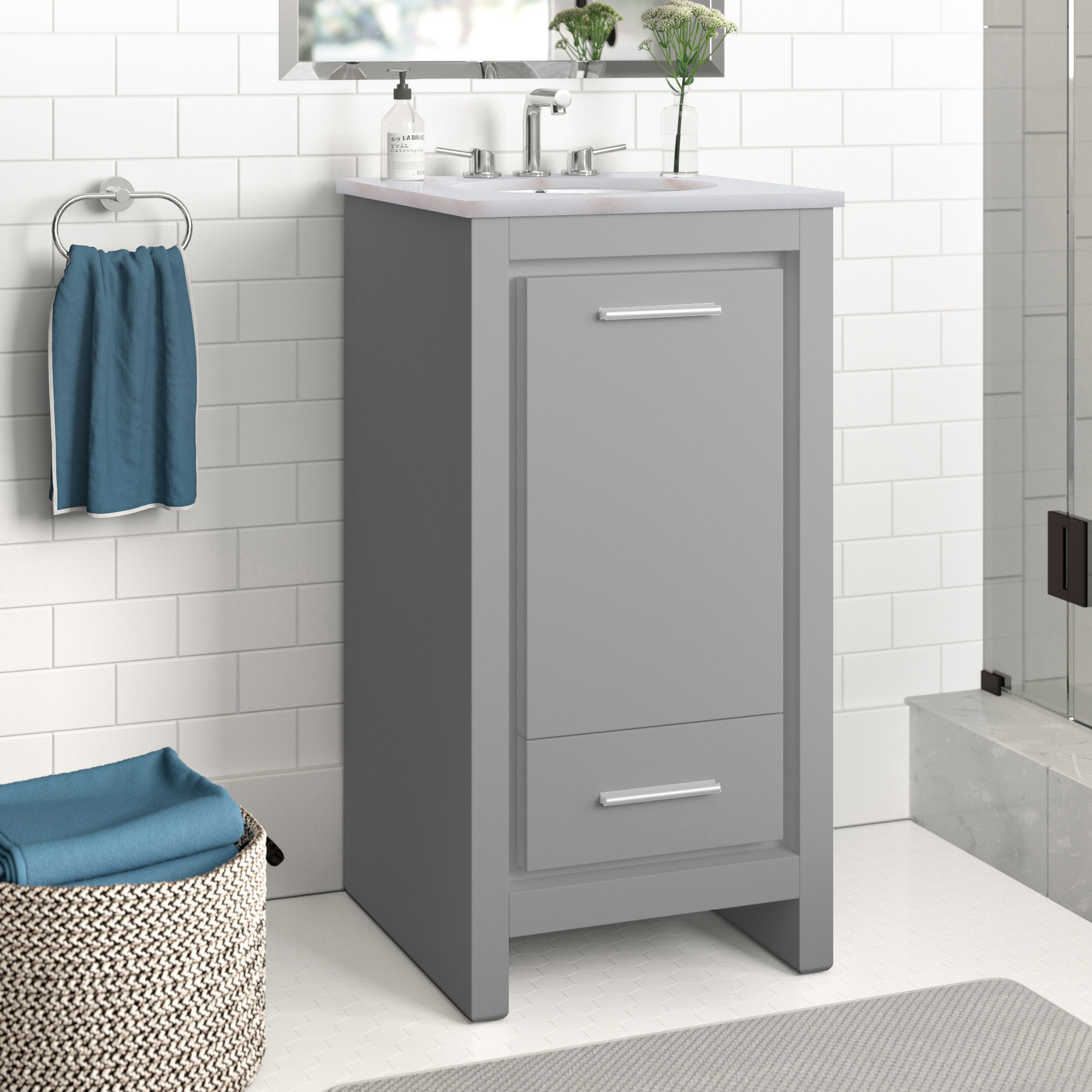 Zipcode Design™ Broadview Single Bathroom Vanity Set & Reviews Wayfair