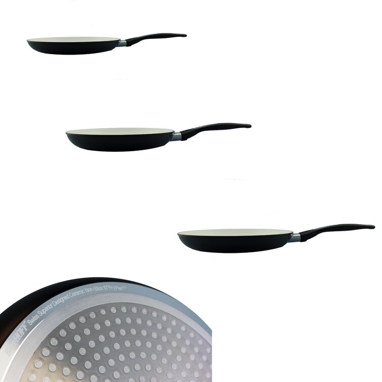 Details about   Gerlach Solid Lite Pan Set 4 Piece Pans show original title glass lids Diameter 24 28 cm 
