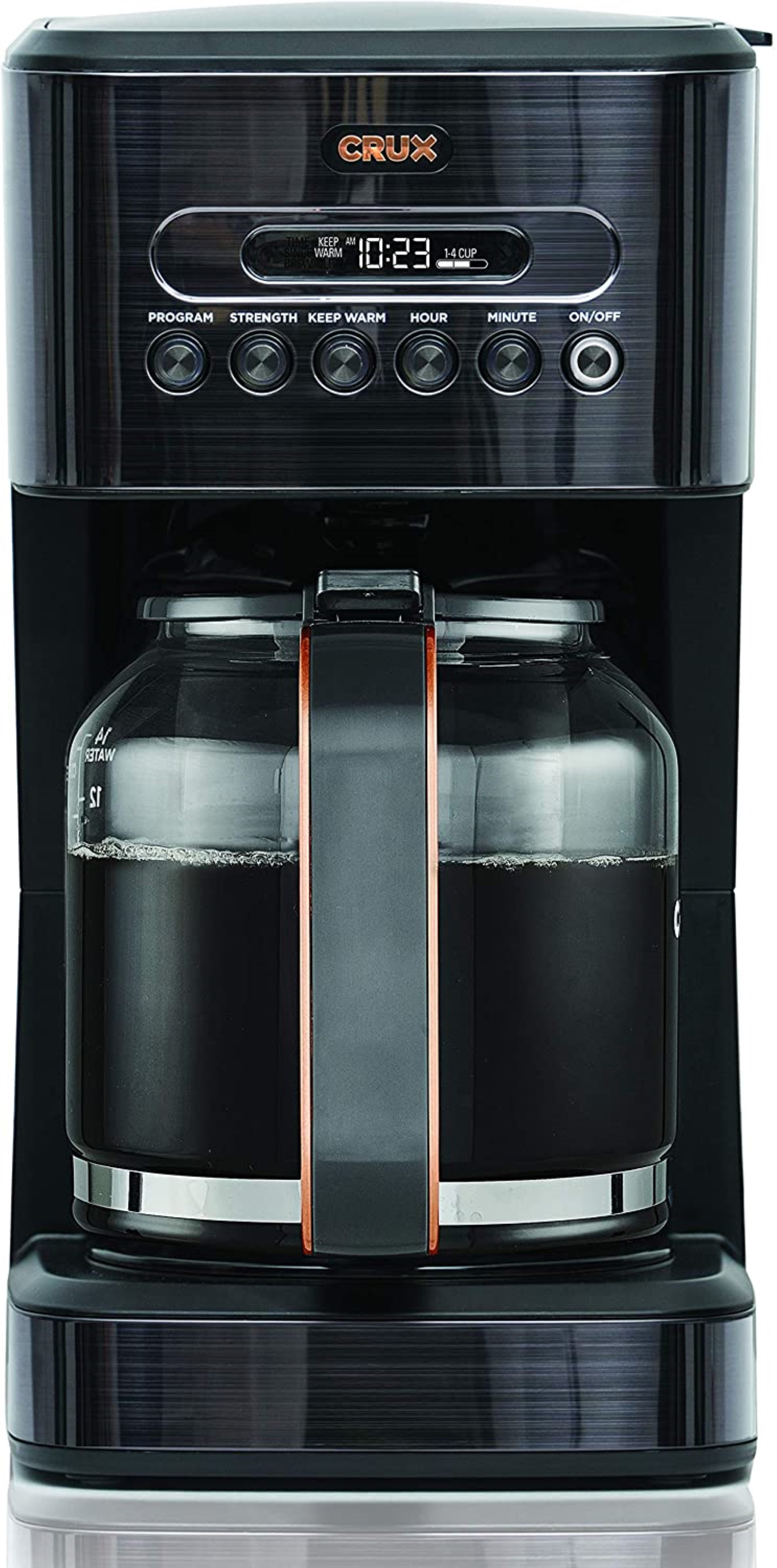 CRUX 14-Cup Programmable Coffee Maker 