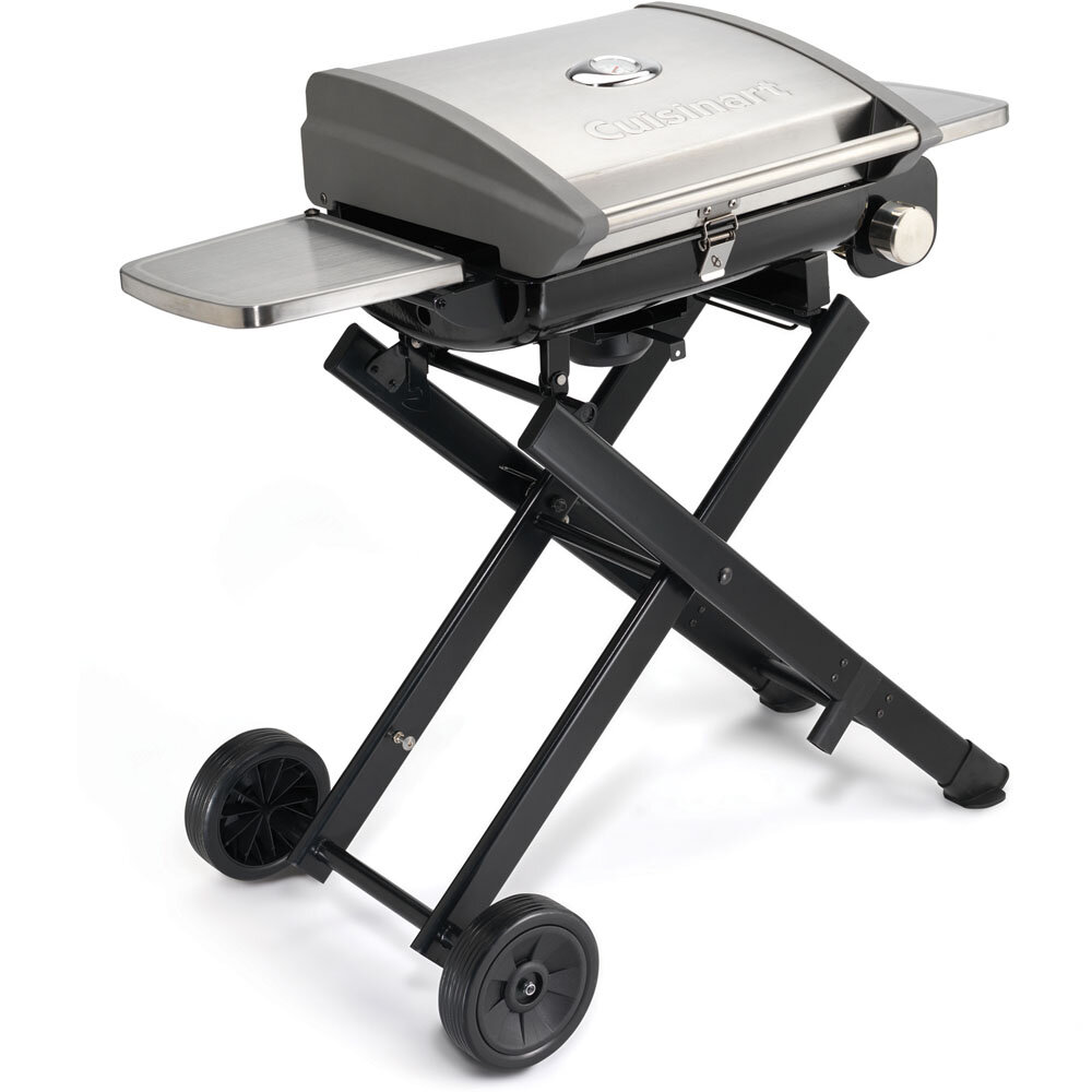 Gas Grill Propane Tabletop Portable BBQ Petit Gourmet 1burner Stainless Cuisinar for sale online 