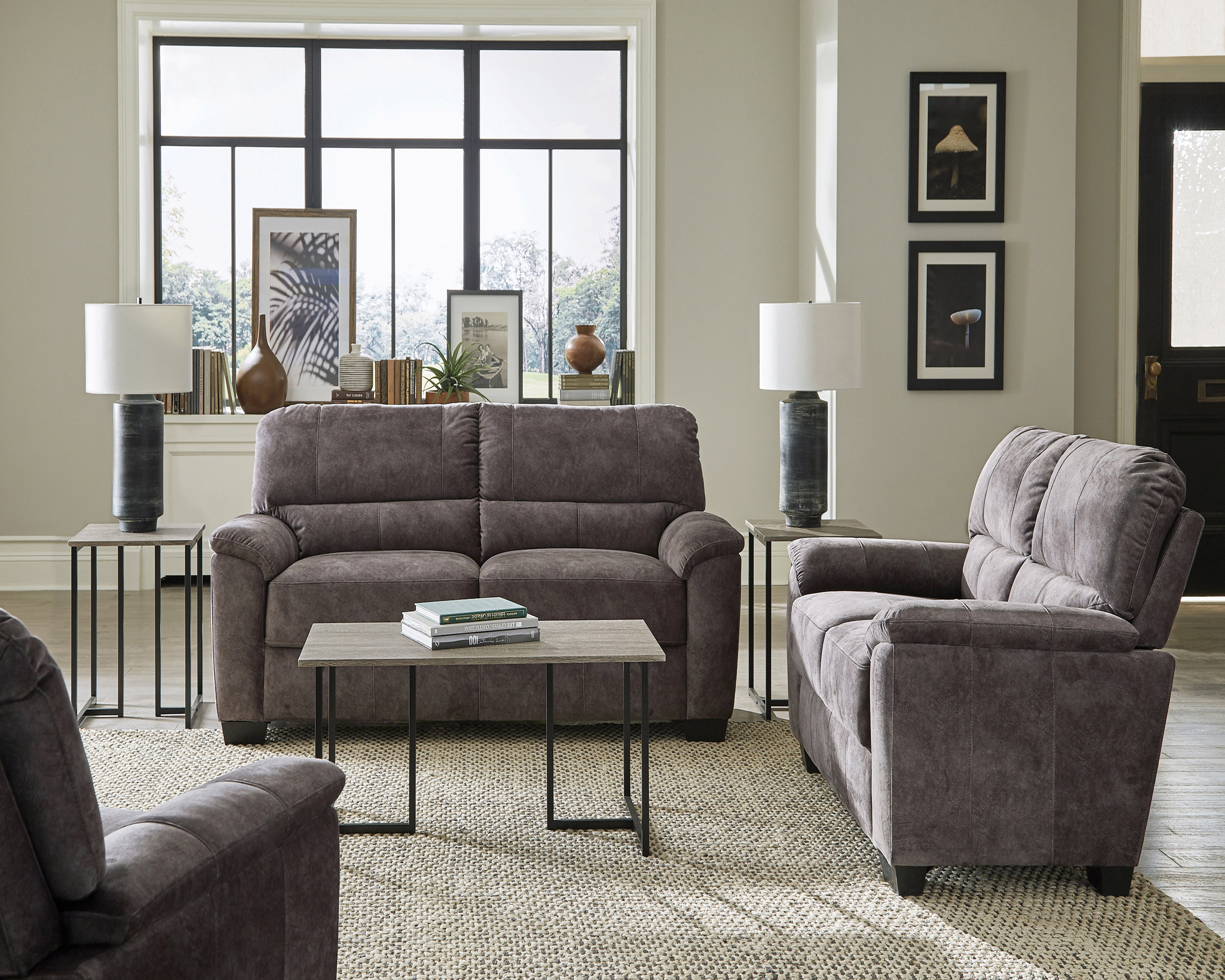 CDecor Home Furnishings Merilee 3 Piece Velvet Living Room Set Wayfair