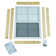 Handy Home Square Window & Reviews | Wayfair