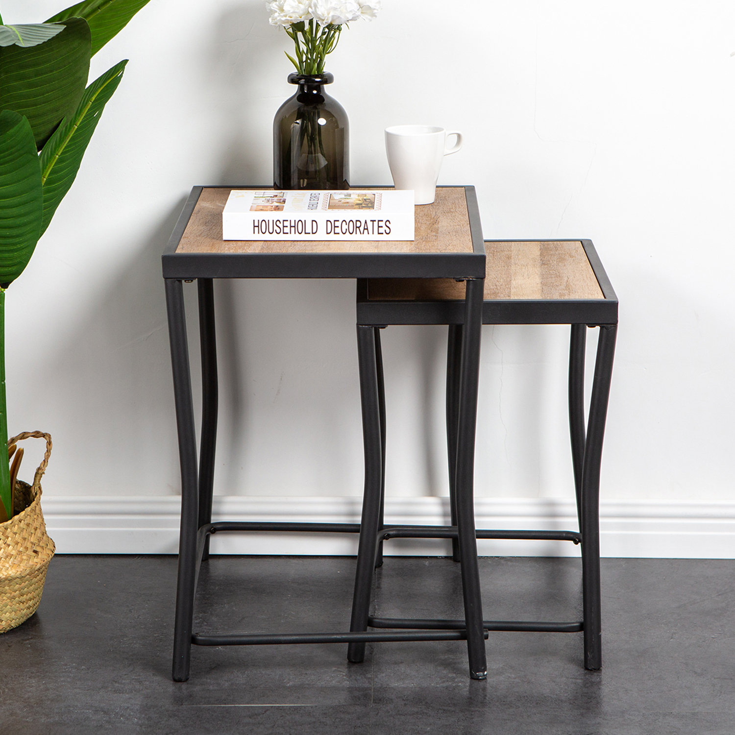 17 Stories 21.7'' Tall Nesting Tables Wayfair