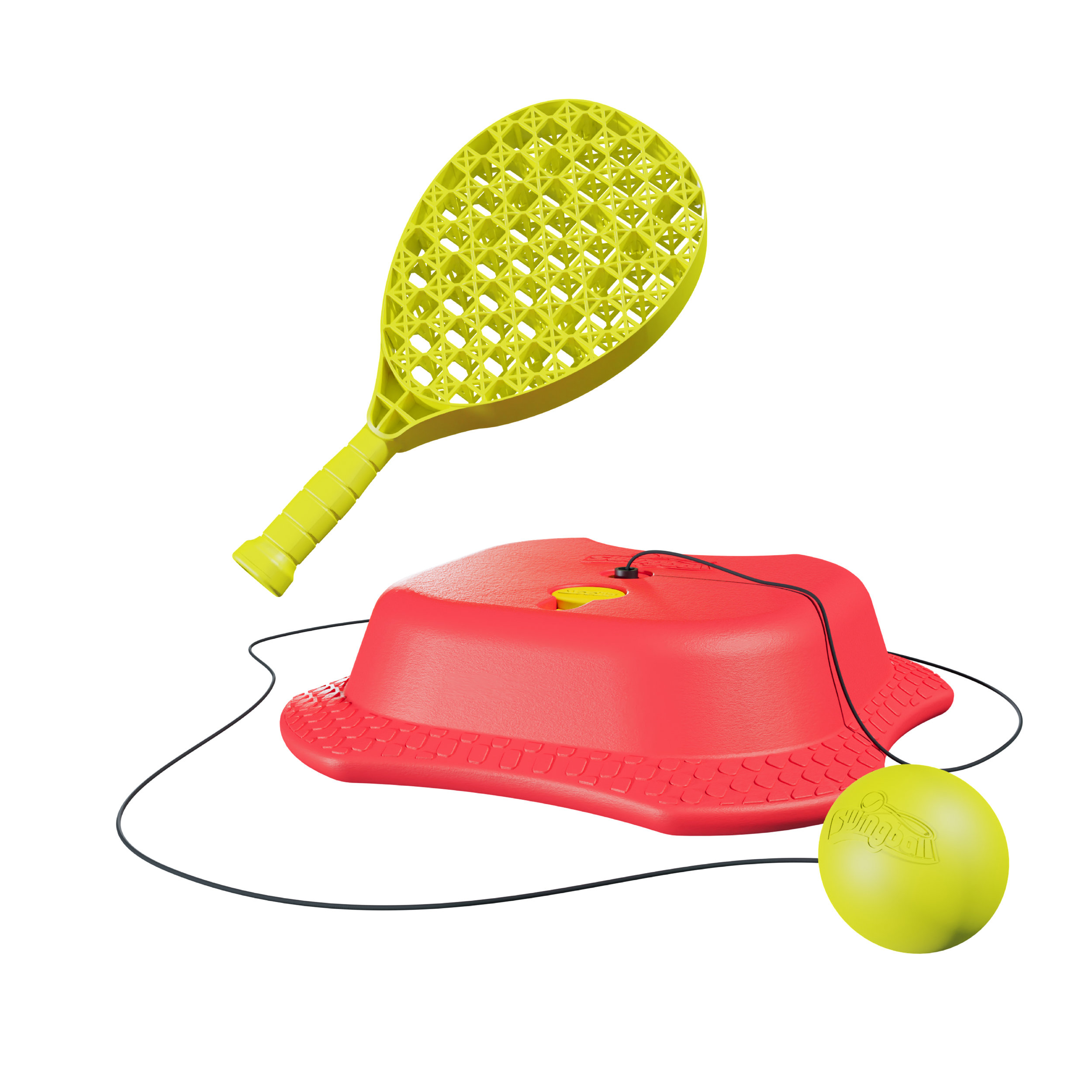 petticoat Amfibisch Cater Mookie Swing Ball Reflex Tennis - Red/Yellow | Wayfair
