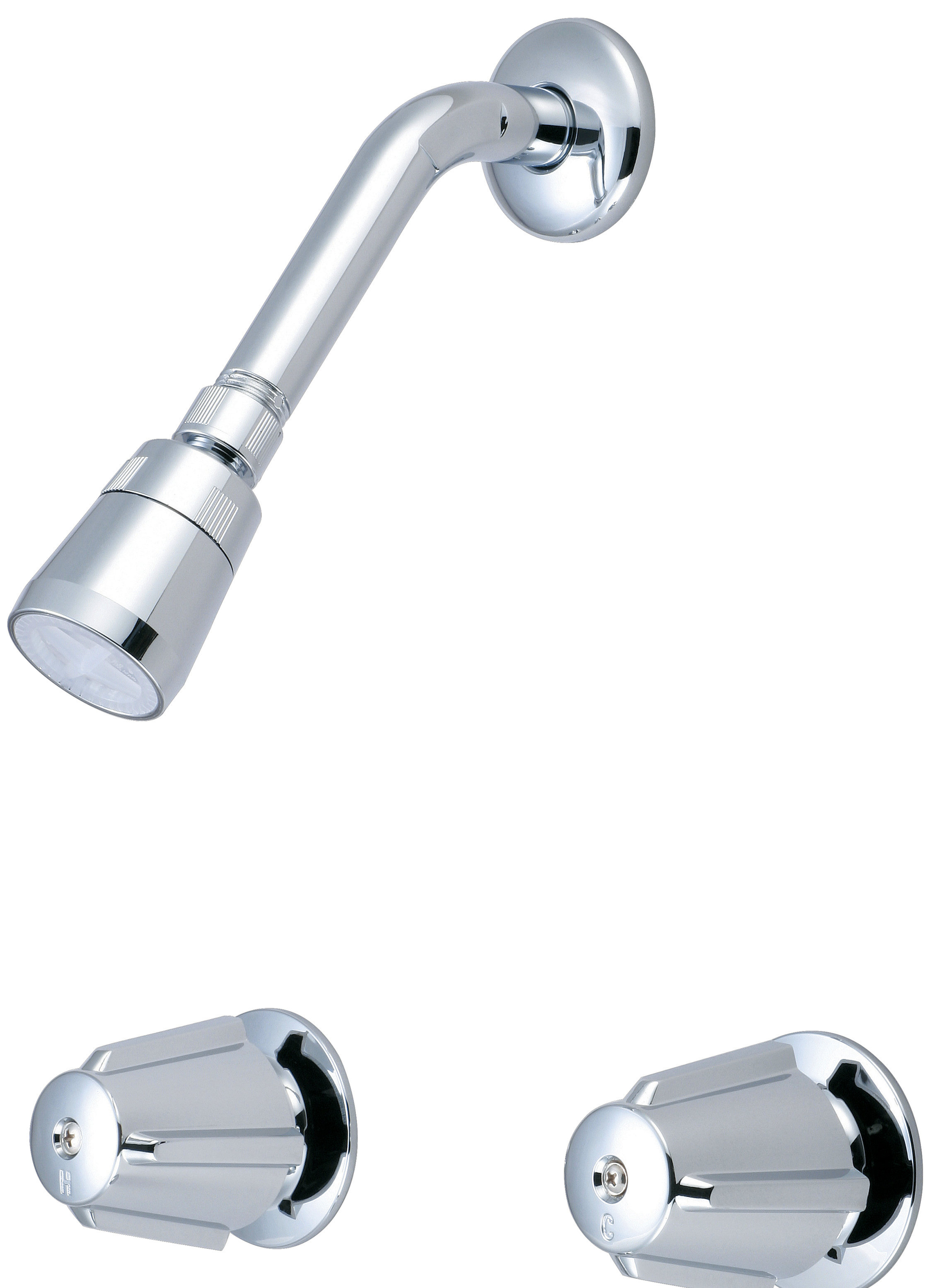 Olympia Faucets Double Round Handle Shower Faucet Wayfair