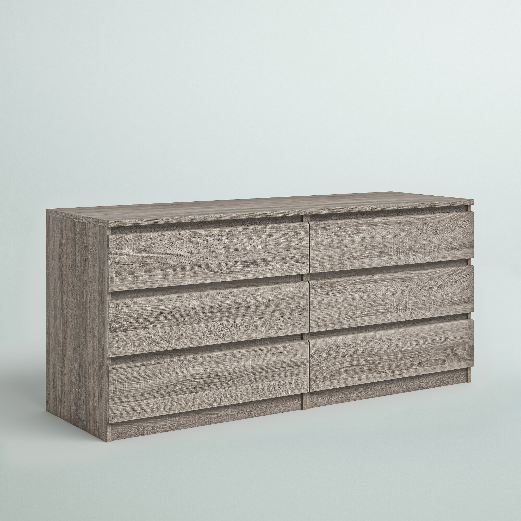 Kepner 6 Drawer 60.5" W Double Dresser