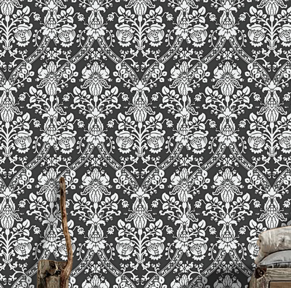 York Wallcoverings Damask Wallpaper Wayfair