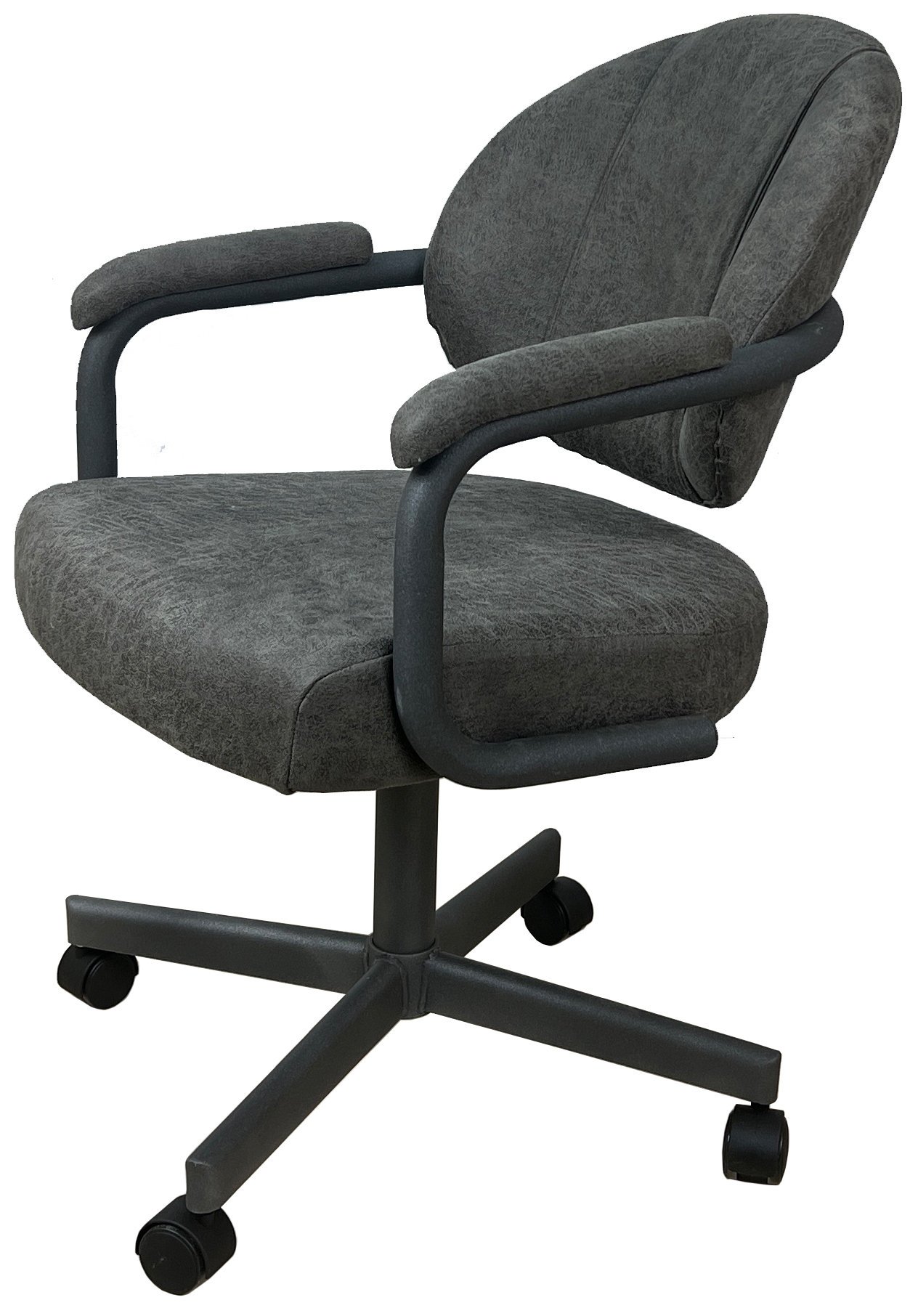 17 Stories Swivel Metal Caster Dining Chair M70 Wayfair Canada