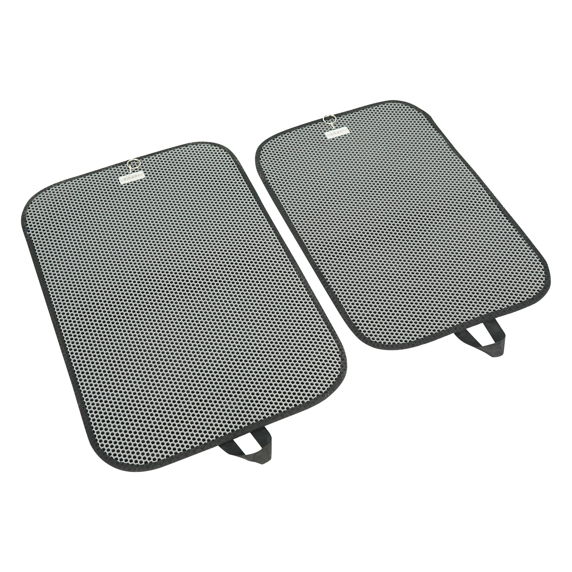 sussexhome Cat Litter Mat For Litter Box Double Layer Washable Cat