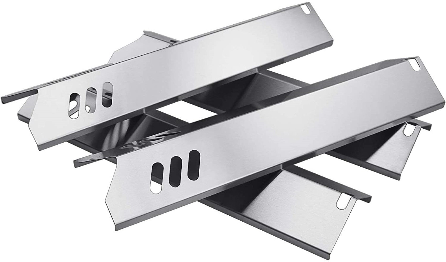 Quickflame Set Of 4 Stainless Steel Heat Plates For Bbq Grill Models