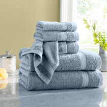 Luxury 100% Cotton Bath Hand Towel White Pink Floral Stripe Diamante Soft Set 
