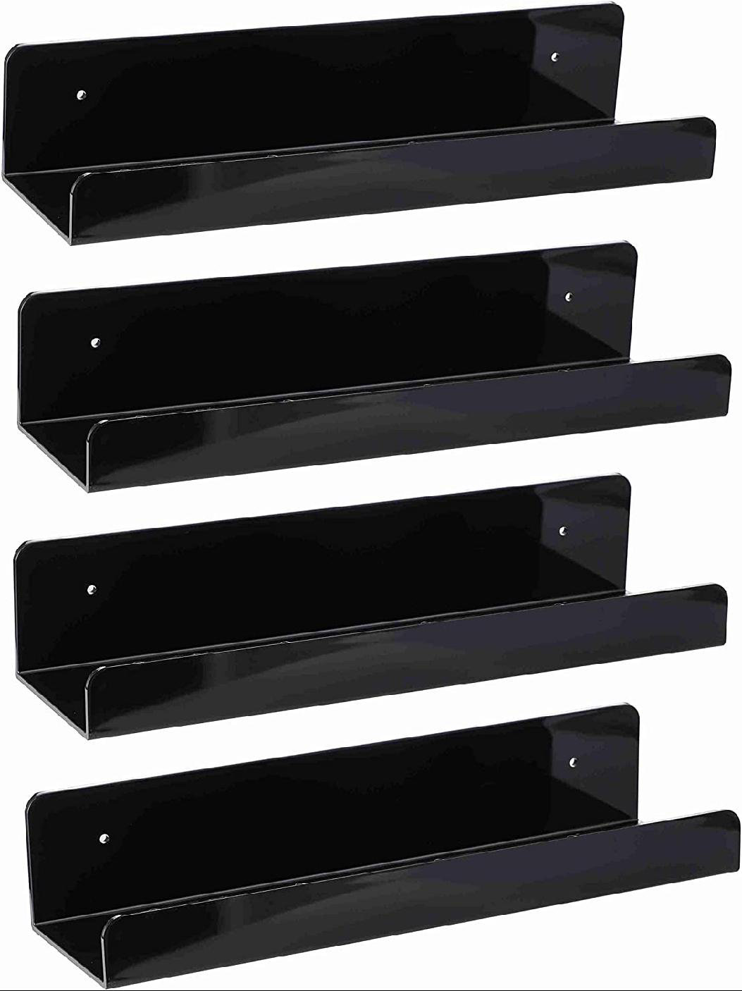 Latitude Run® 4 Piece Acrylic Picture Ledge Wall Shelf Wayfair