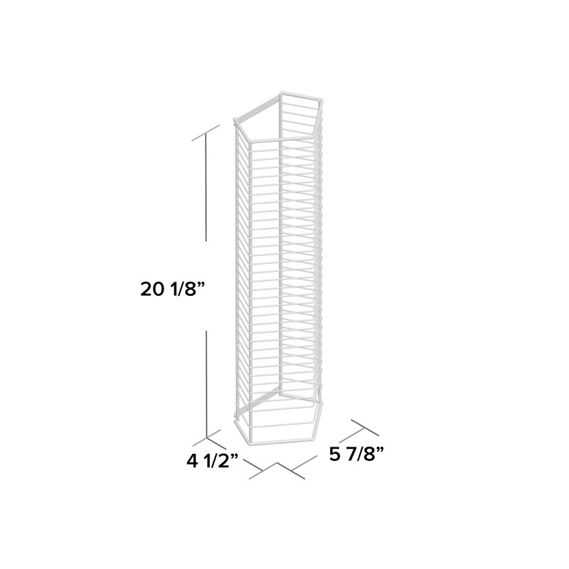 Symple Stuff 35 CD Multimedia Wire Rack & Reviews | Wayfair