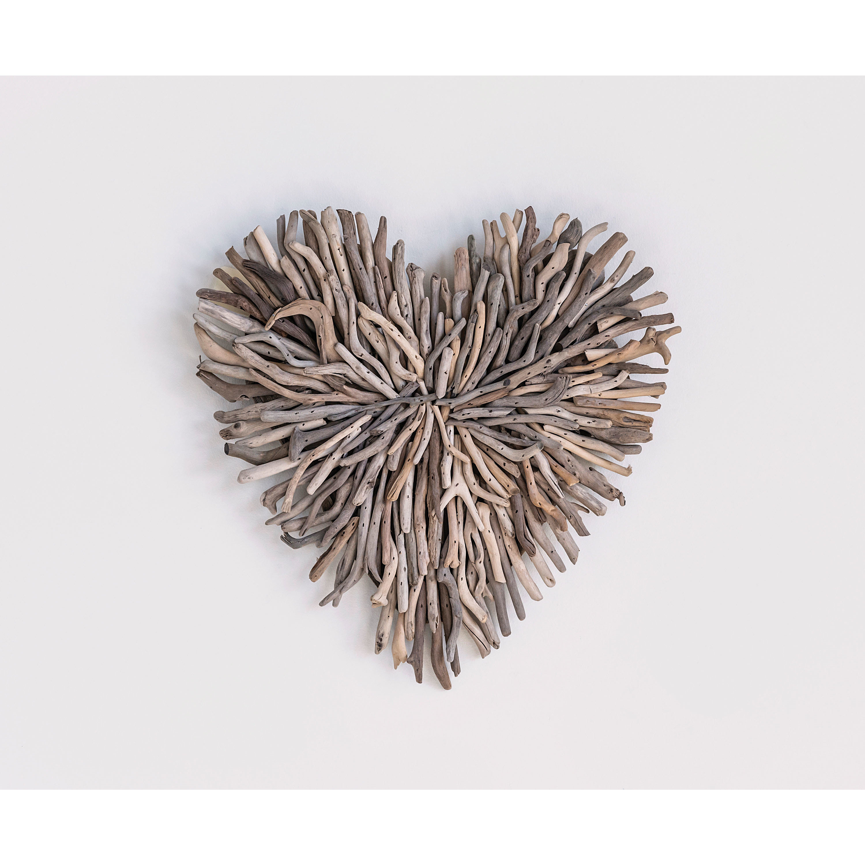Millwood Pines Driftwood Heart Shaped Wall DÃ©cor & Reviews Wayfair