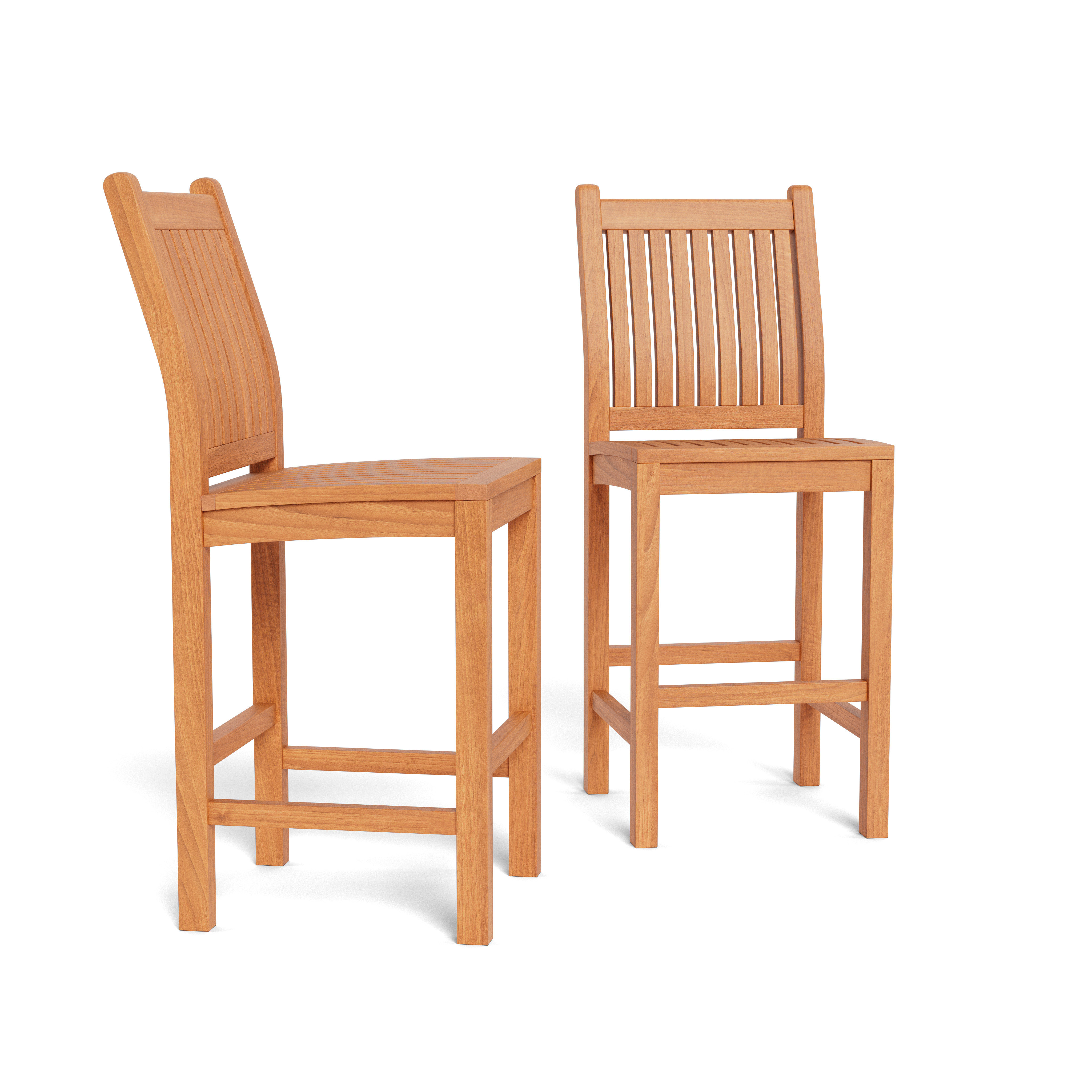 Tortuga Outdoor Jakarta Teak Outdoor Stool Wayfair