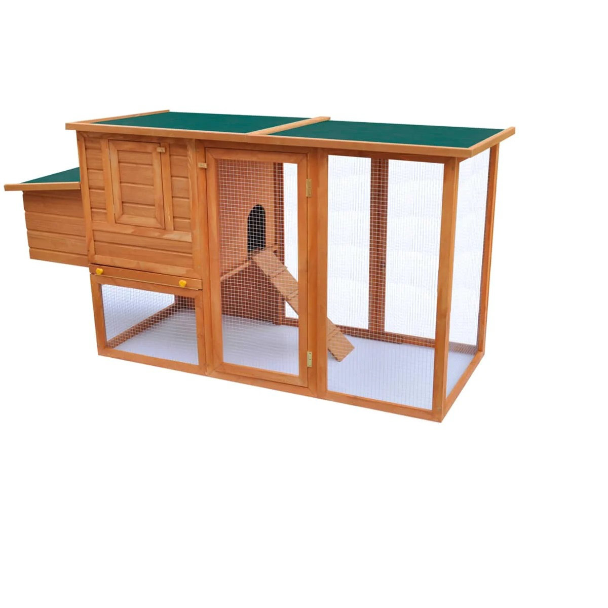 Tucker Murphy Pet™ Outdoor Chicken Cage Hen House With 1 Egg Cage Wood Wayfair