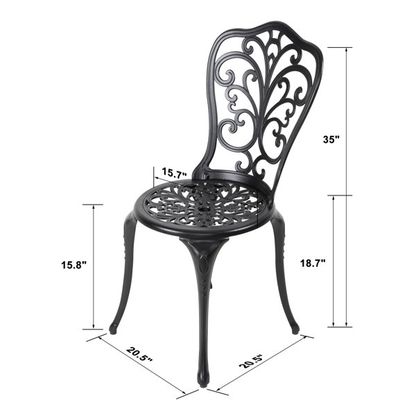 Hopwood Round 2 - Person Outdoor Dining Set