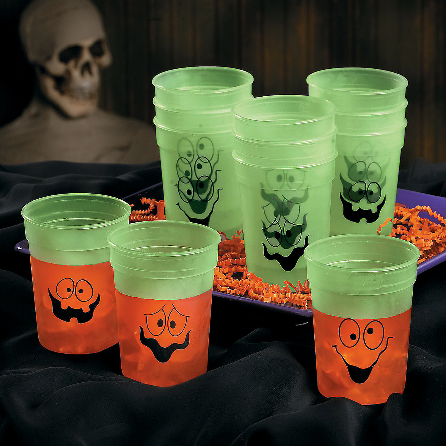 Oriental Trading Company Dark Halloween Plastic Cups Wayfair