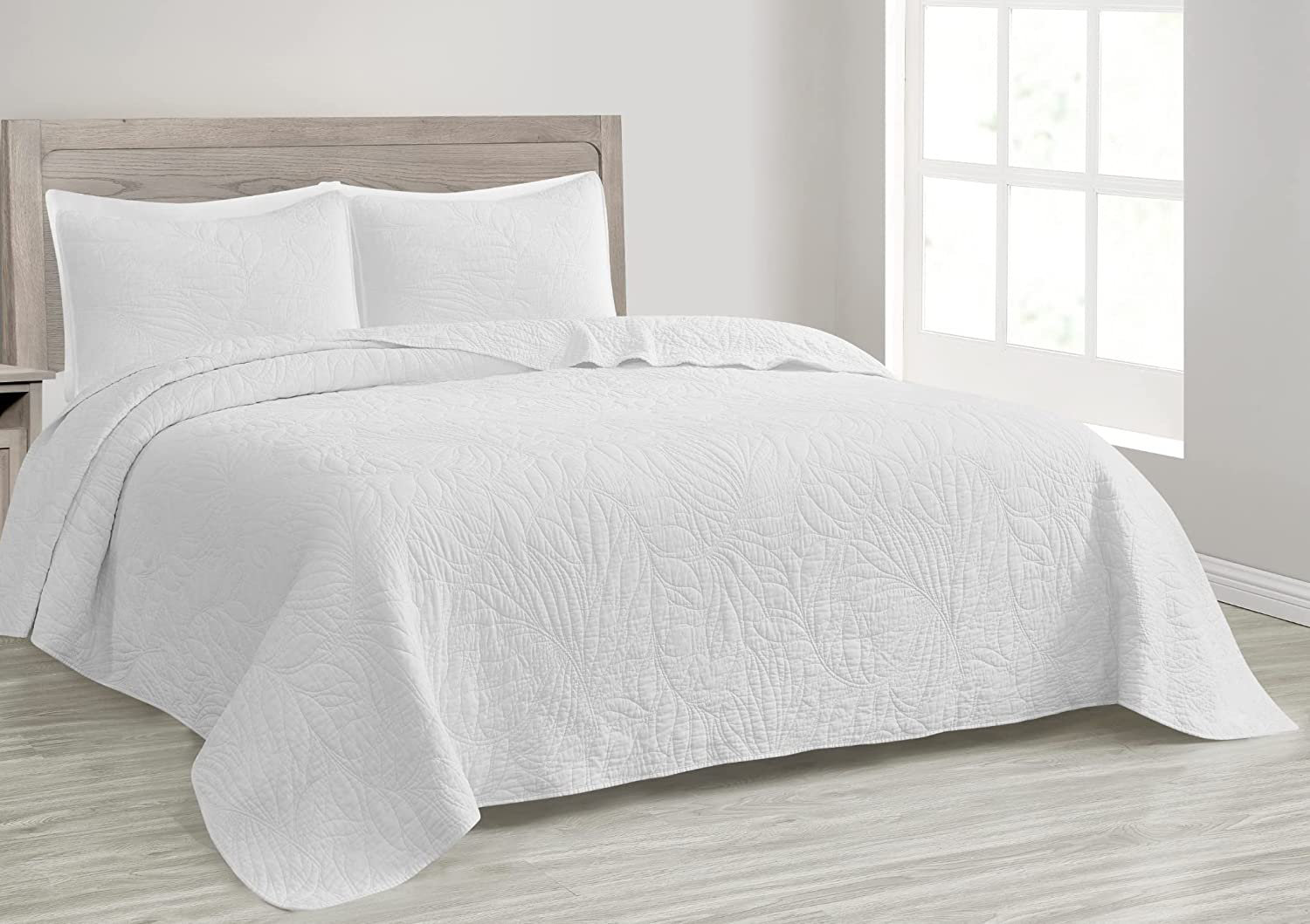 Chezmoi Collection Linden 100 Cotton Quilt Set Wayfair