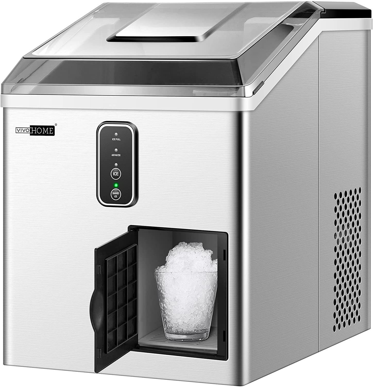 Vivohome 33 Lb. lb. Daily Production Bullet Ice Freestanding Ice Maker