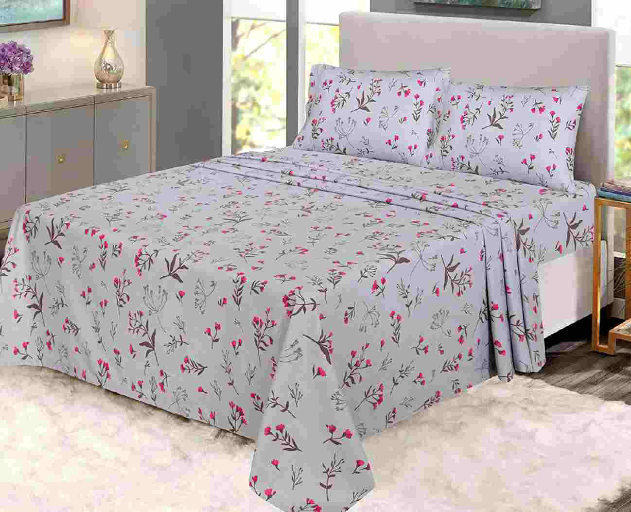weilaicheng 100 Cotton Sheet Set Wayfair