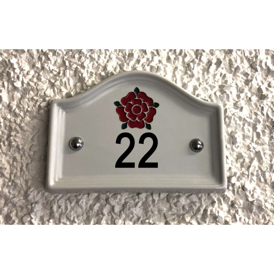 Garten Living Wandbefestigte Hausnummer Walsham