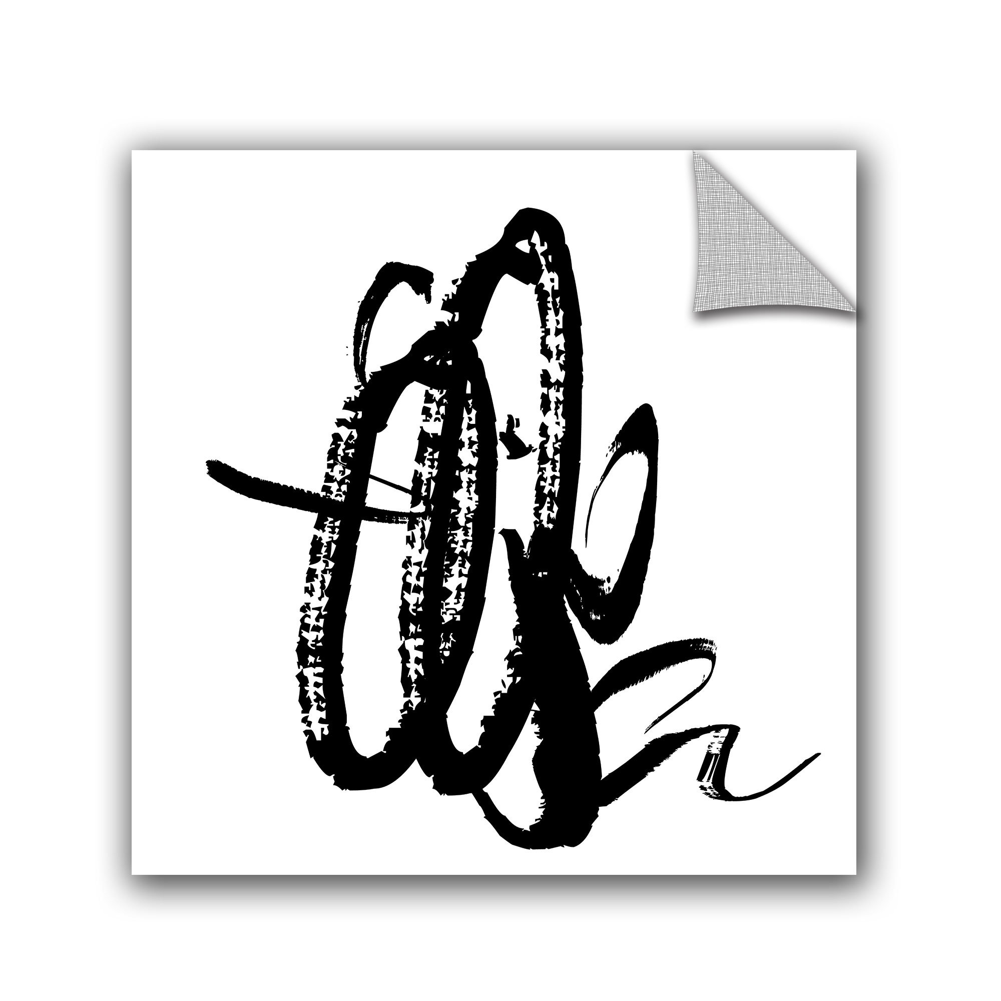 Wrought Studio Ink Abstract II Removable Wall Decal Wayfair