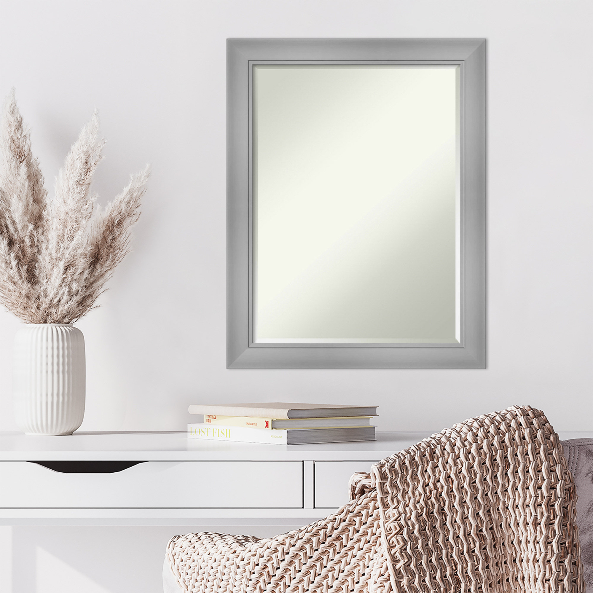 Ebern Designs Marsiella Rectangle Wall Mirror Wayfair