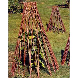 Master Garden Products Willow Round Teepee Trellis 60-Inch 