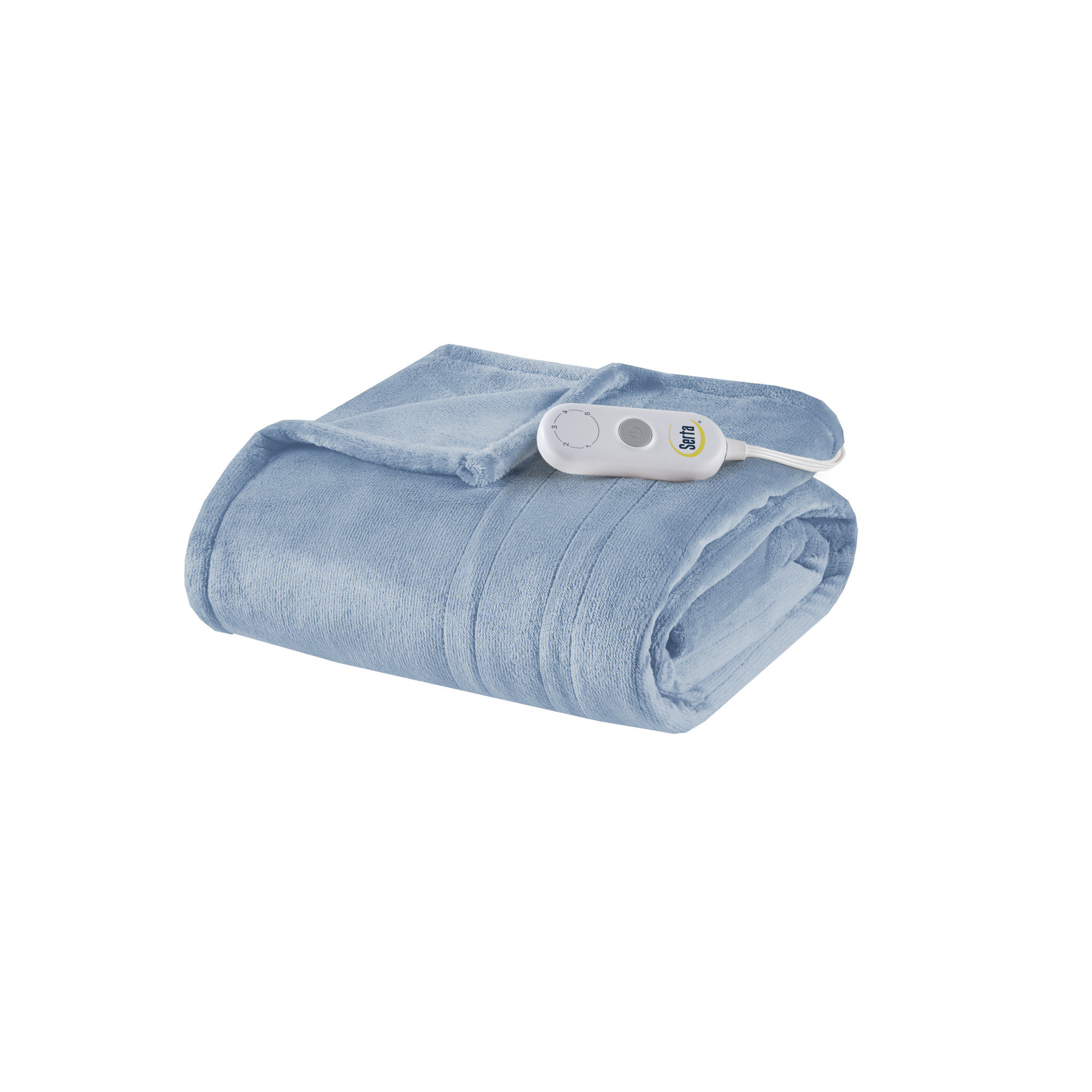 Serta Plush Heated Throw & Reviews Wayfair