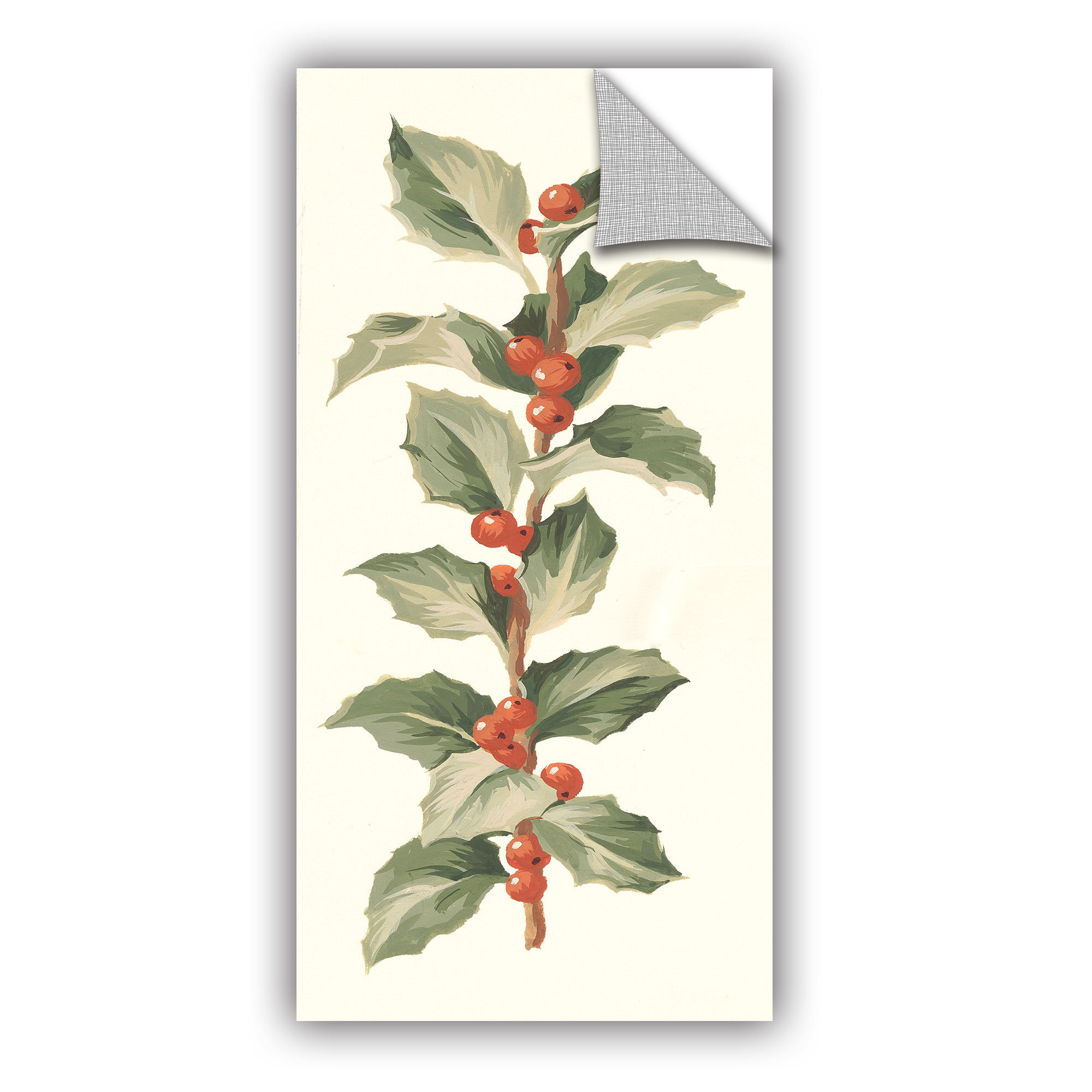 ArtWall Danhui Nai Holly Borde Removable Wall Decal Wayfair